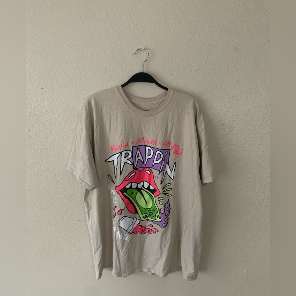 Tan, Men’s, XL, T-shirt